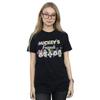 Disney Womens/Ladies Mickey Mouse Friends Faded Nostalgia Cotton Boyfriend T-Shirt