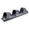 Carbon Fiber Look Car Dash 3 Hole Triple Gauge Meter Mount Holder Pod 52mm