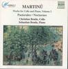 CD CHRISTIAN BENDA, SEBASTIAN BENDA - Martinu Works For Cello And Piano,  8554503 NAXOS 2000 Japan Classical Used