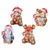 Decorative Garden Figure 491338 Animals Christmas 17.8 X 17.2 X 23.5 Cm