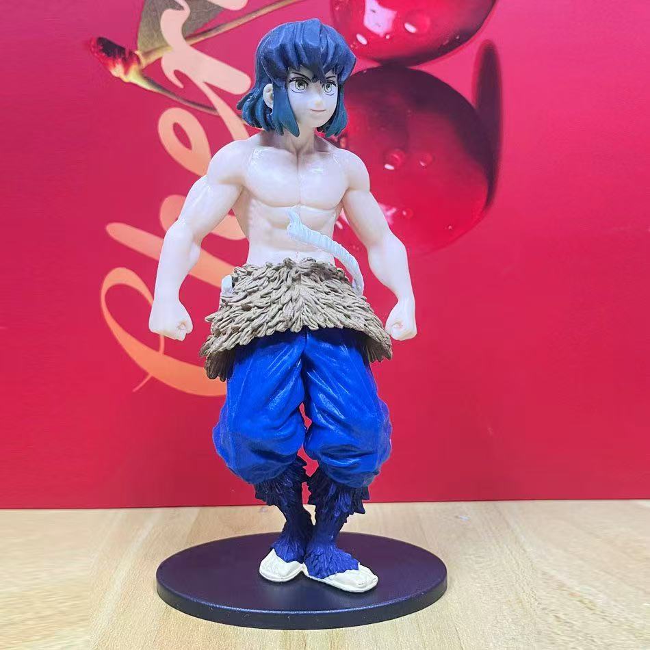 @Anime Demon Slayer Kimetsu no Yaiba Figure Kamado Tanjirou Action Figure Agatsuma Zenitsu Nezuko Warrior PVC Model Toys**