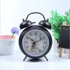 5-inch Metal Spray Painted White-face Alarm Clock European Retro Iron Bell Ringing Clock Children's Wake-up Call Watch