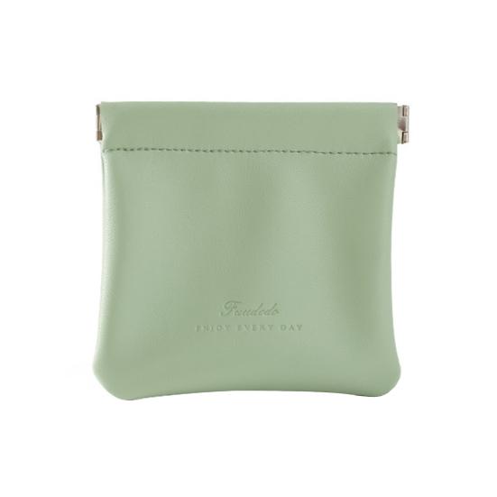 Practical Automatic Closing Folding Faux Leather Foldable