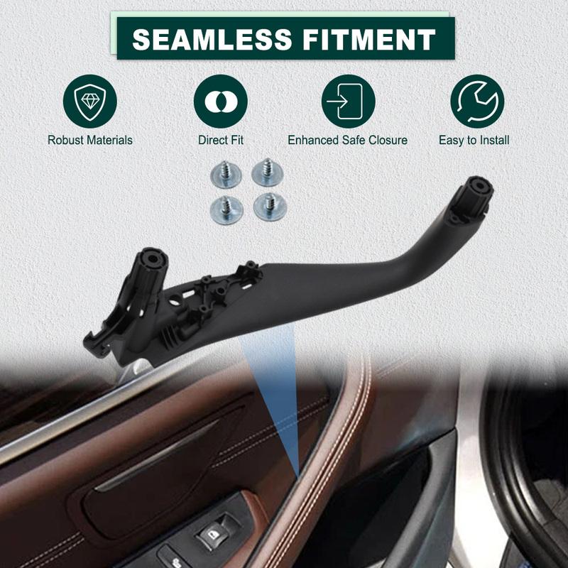 For BMW 5 Series G30 G31 G38 F90 2017- Car Interior Door Pull Handle ide Panel with Cover Trim Car Asseccories51417438523