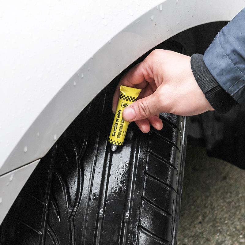 Наборы инструментов для ремонта мотоциклетных и автомобильных шин, Набор для ремонта шин, Инструмент для ошиповки, Набор инструментов для бескамерных шин, Инструмент для гаража, Резиновая полоска