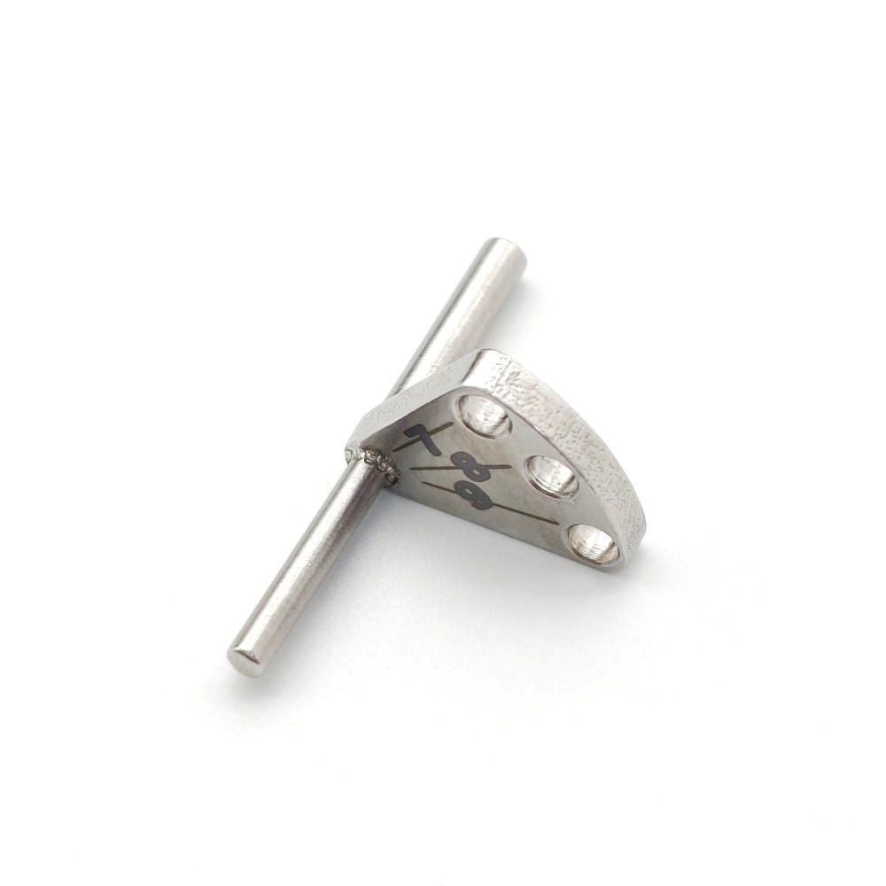 Зубной имплантат. Калибр с параллельными штифтами. Лакатор из нержавеющей стали. Направляющая для локации зубного имплантата. Локационная линейка.