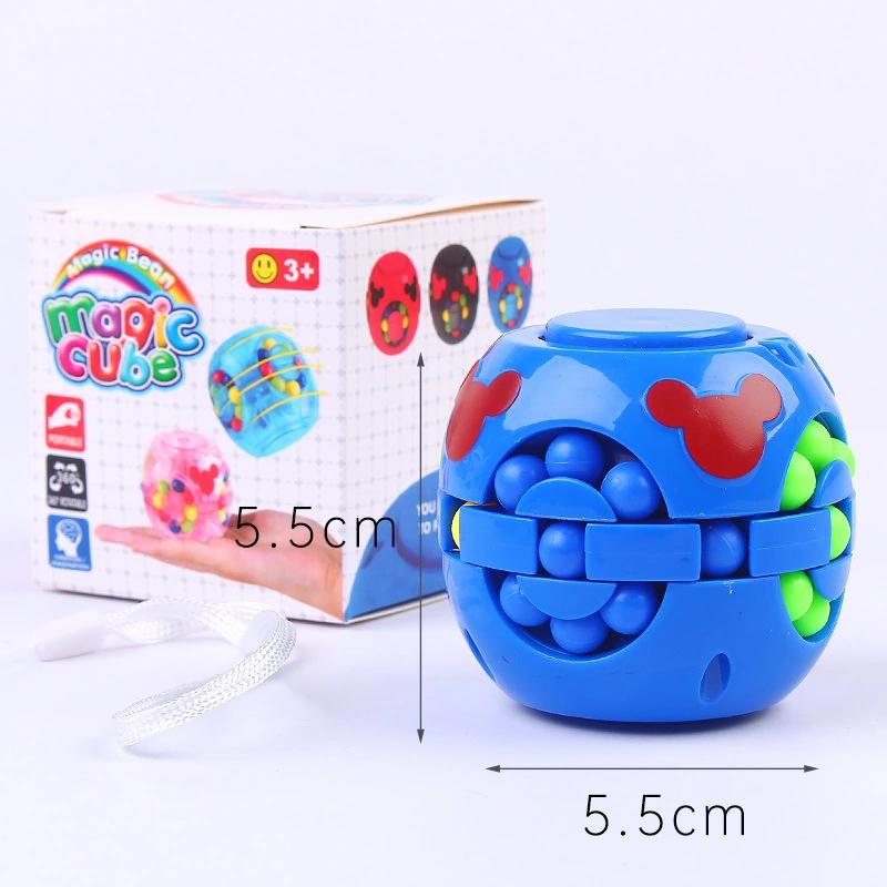 Модный непоседы, кубик Рубика, забавный вращающийся волшебный куб, детская игрушка-головоломка, подарки, снятие стресса