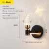 Nordic LED Light Luxury Wall Lamp Современный теплый светильник для спальни, ночник для гостиной, фоновое украшение для стены, настенное бра