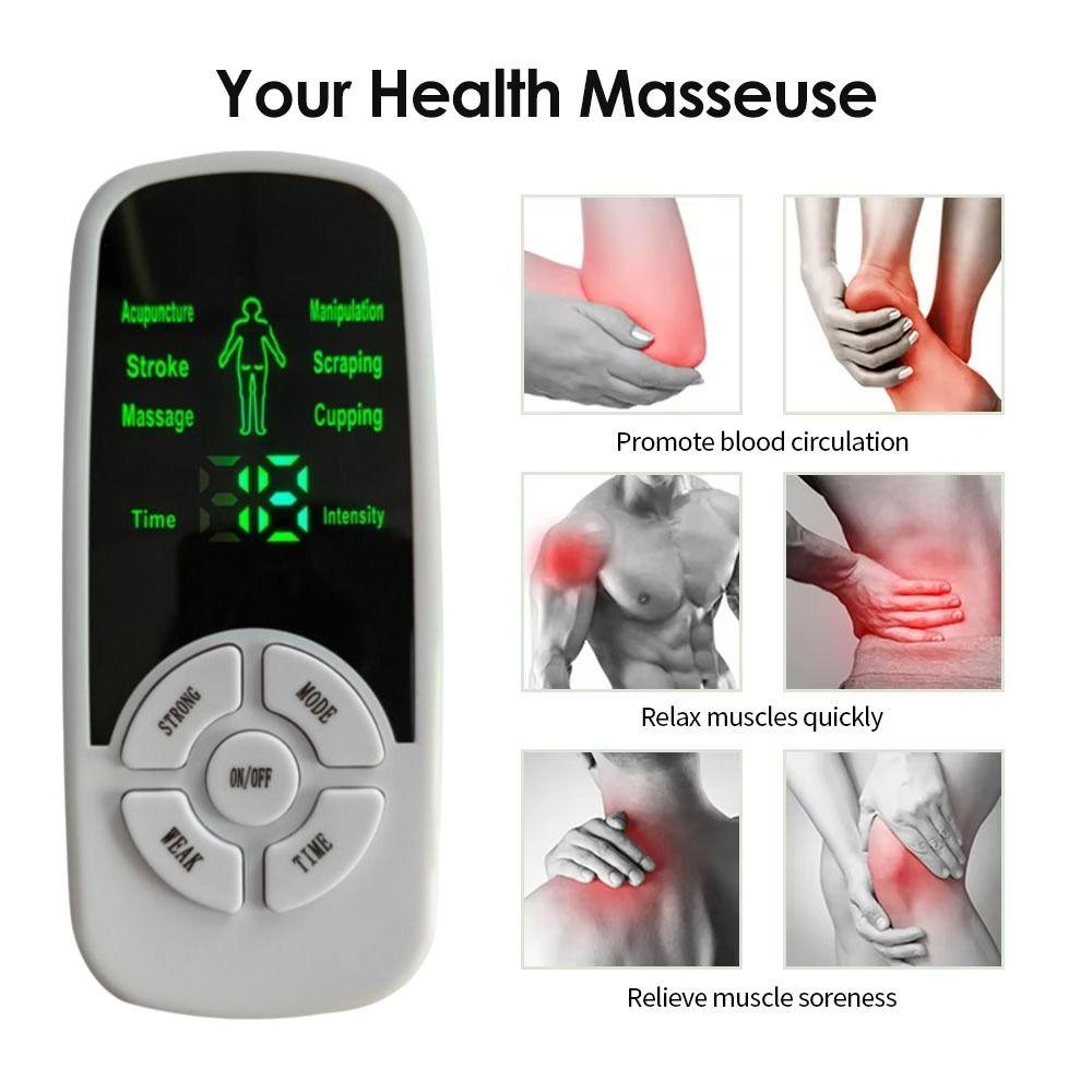 Multi-Functional Neck Massager 6 Modes Cervical Massager Body Massager Massage Device  Body Relax