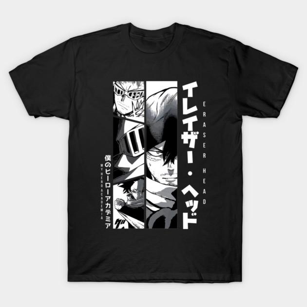Asian Size Cotton Unisex Tshirt Print T-shirt Eraser Sensei || Manga Panel Design S02 T-shirt No-Cut Print Regular Fit