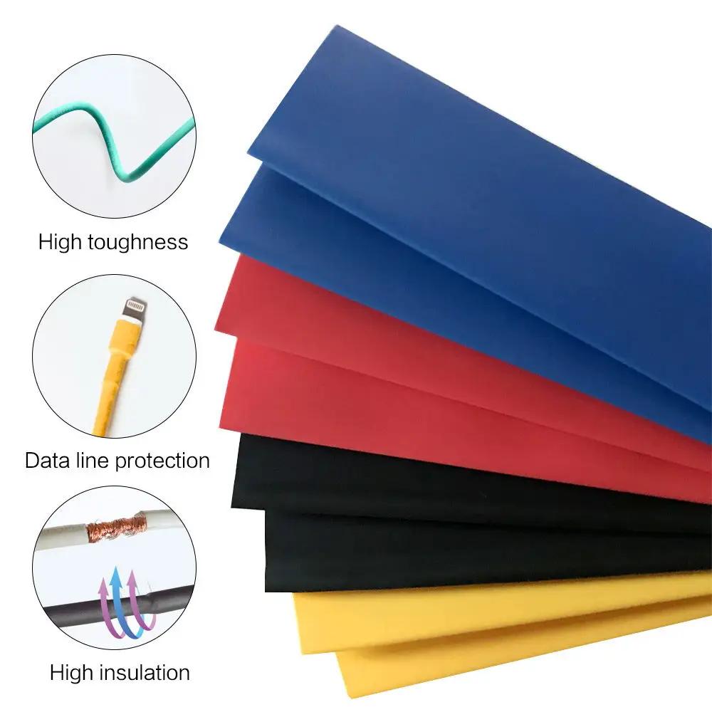 Heat Shrink Tube Kit Insulation Sleeving and Waterproof Solder Ring Terminal Insulated Butt Splices Wire Connectors Assorted Set