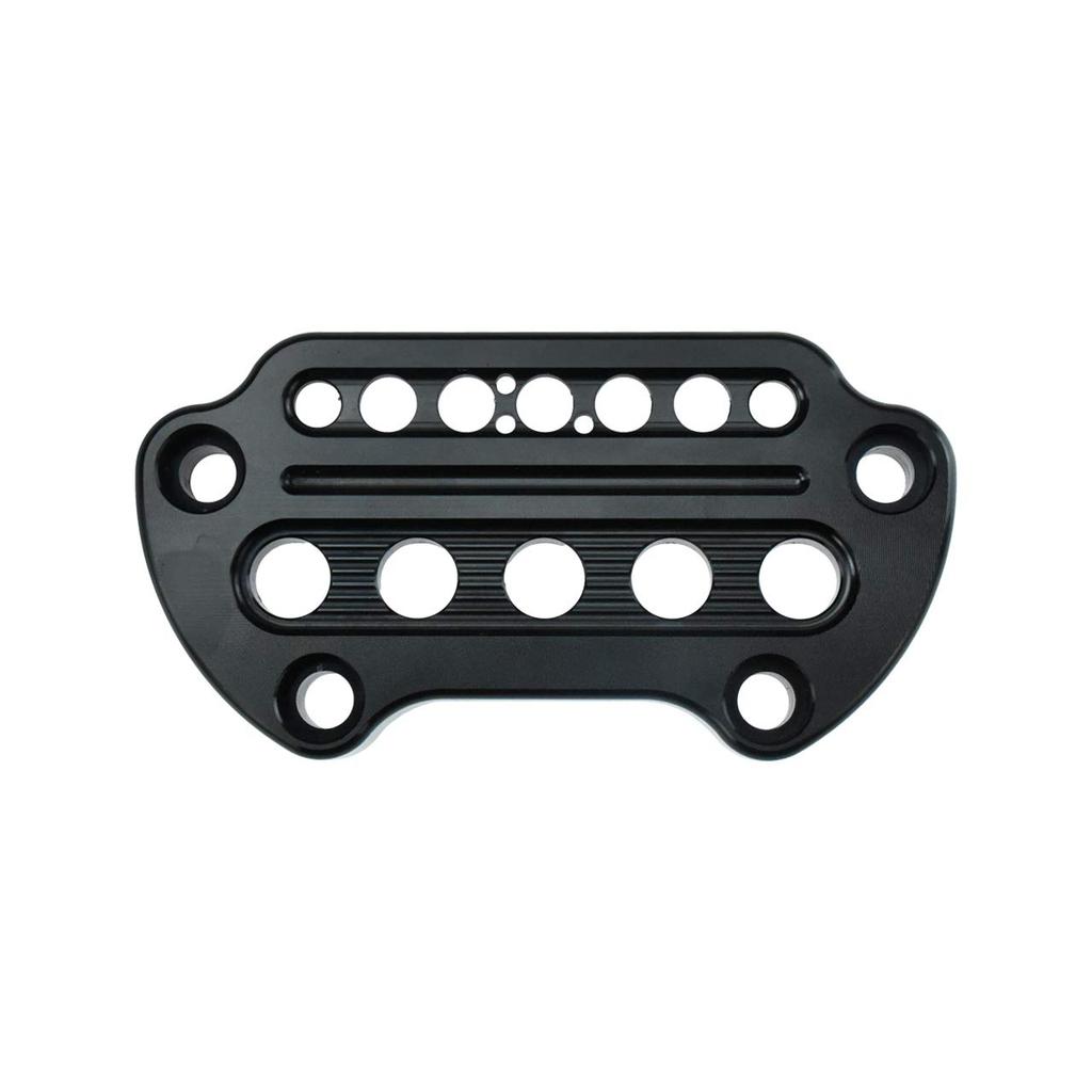 HDBUBALUS Indicator Light Handlebar Top Bar Riser Clamp Mount for