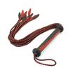 75Cm Braided Leather Flogger Whip Spanking Floggers