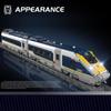 Mould King 12016 Технические игрушки Поезд Радиоуправляемый Eurostar E320 Конструктор Сборка Локомотив Набор Кирпичей Детский Рождественский Подарок
