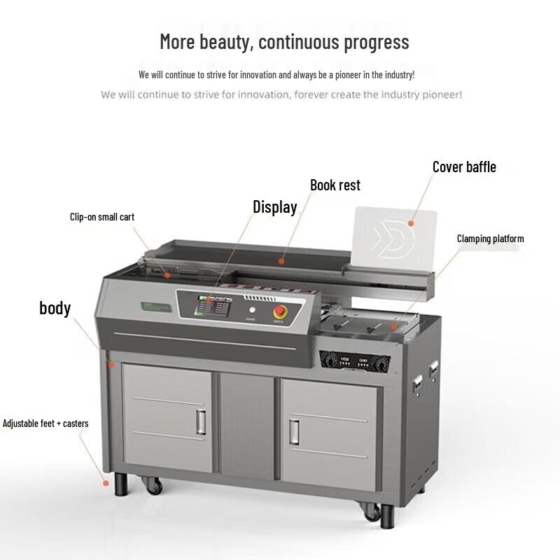 Sanmu SJ9061 A4 Automatic Thermal Binding Machine CN plug (adapter included)