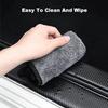 Carbon Fiber Car Door Sill Threshold Protector Auto Stickers Decals For 1heg VW ABT Logo Jetta CC Beetle Accessories HGEW6