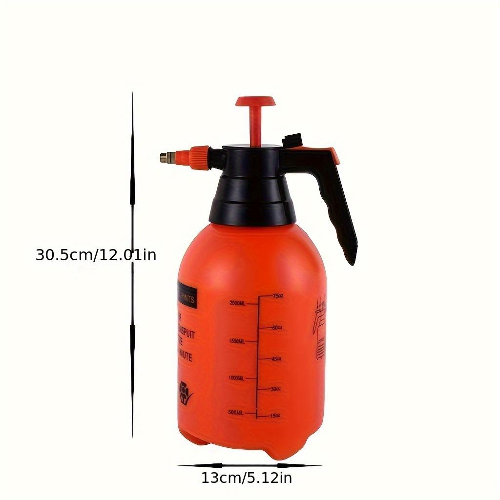 2-Liter High-Pressure Air Sprayer - Handheld Garden Watering Can with Adjustable Nozzle for Lawns, Flowers & Home Cleaning