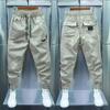 Men's 2024 Trendy Cuffed Nine-Point Casual Harem Pants
