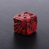 Durable Skull Dice Hand Carved Skeleton Cube Dice Ghostly Dice Set  Halloween