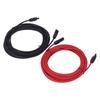 2 шт. 12AWG 4мм2 удлинительный кабель для солнечной панели черный красный удлинительный кабель для солнечного адаптера с гнездом