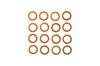 Swage Line SW-101C-16 Copper Washers for Automobiles, 0.4 Inch (10/1 Mm) Thick, Pack of 16