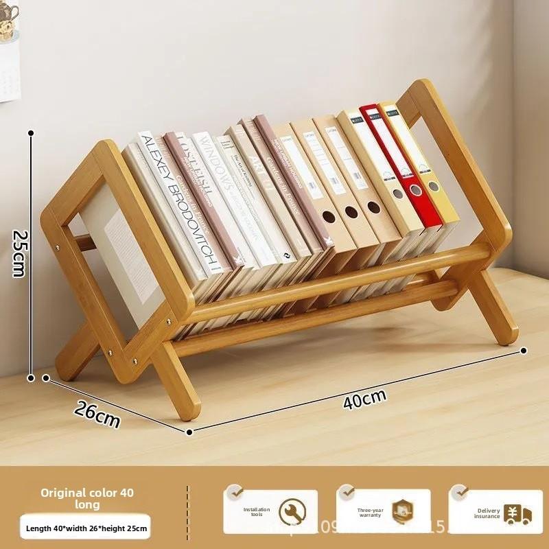 Креативная маленькая книжная полка, офисная настольная книжная полка, книжный шкаф, простая подставка для книг, полка для хранения книг, отделочная полка