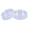Clear Glass Shrimp Feeding Food Dish Feeder Tray Round Aquarium Feeding Bowls
