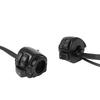 1"25mm Handlebar Control Switch Motorcycle Motorbike Turn Signal Switches Button With Wiring Harness Black/ Chrome For Harley
