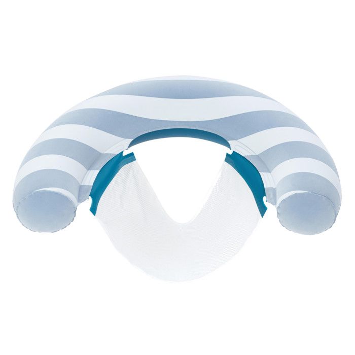Chaise longue flottante - Bestway 43852 - Multicolore - Surface Comfort Plush - Assise filet CoolDown