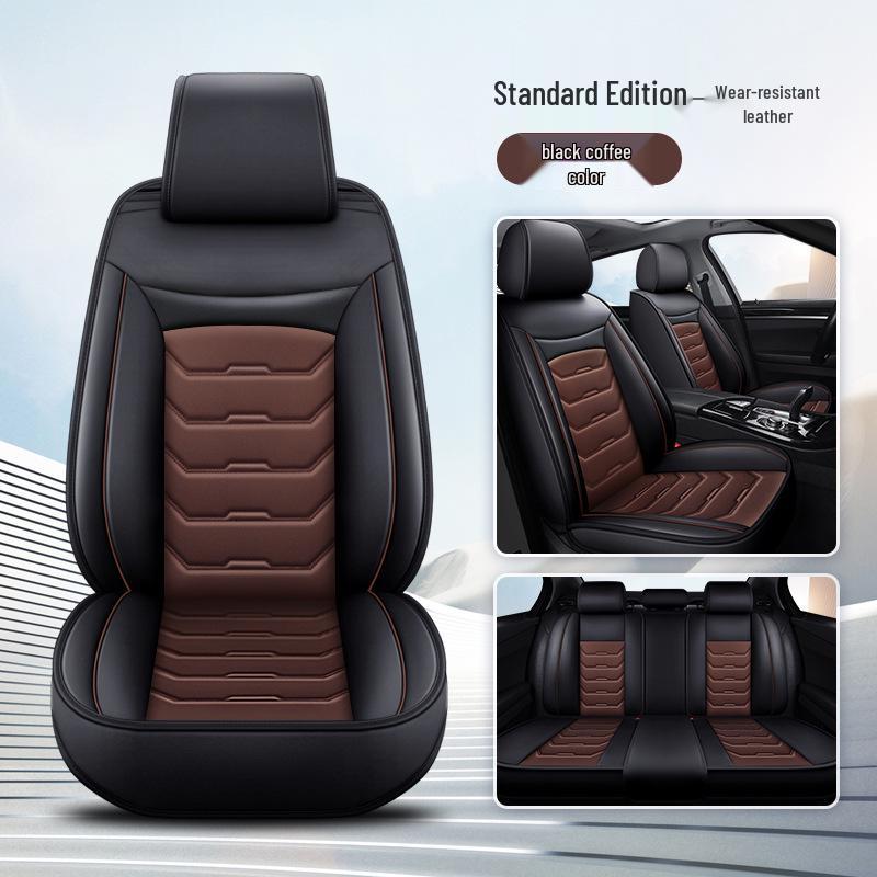 Universal Full Coverage Car Seat Cushion for Skoda Kodiaq, Octavia, Superb, Haorui - Four Seasons, Five-Seat