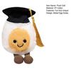 Мягкая игрушка Yousheng Graduation Egg с куклой бакалавра, забавная подушка с едой, милая и необычная плюшевая кукла в подарок выпускникам