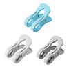 5Pcs Plastic Clothes Pins Windproof Strong Grip Clothes Pegs Heavy Duty Sheets Towels Laundry Clothing Drying Clothespin Clip
