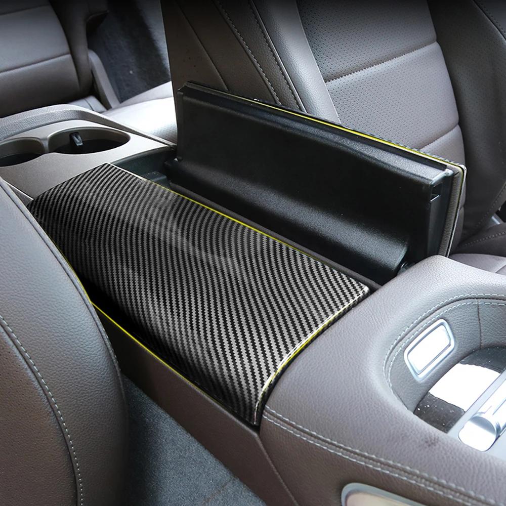Накладка на панель подлокотника центральной консоли для Mercedes gle w167 c167 gle carbon w167 gls x167 400d gle 350/amg 450 аксессуары