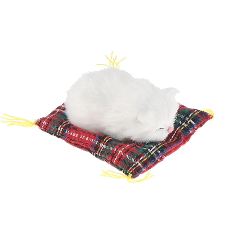 Автомобильные украшения, имитация спящих кошек, декор, плюшевая кукла, автоаксессуары