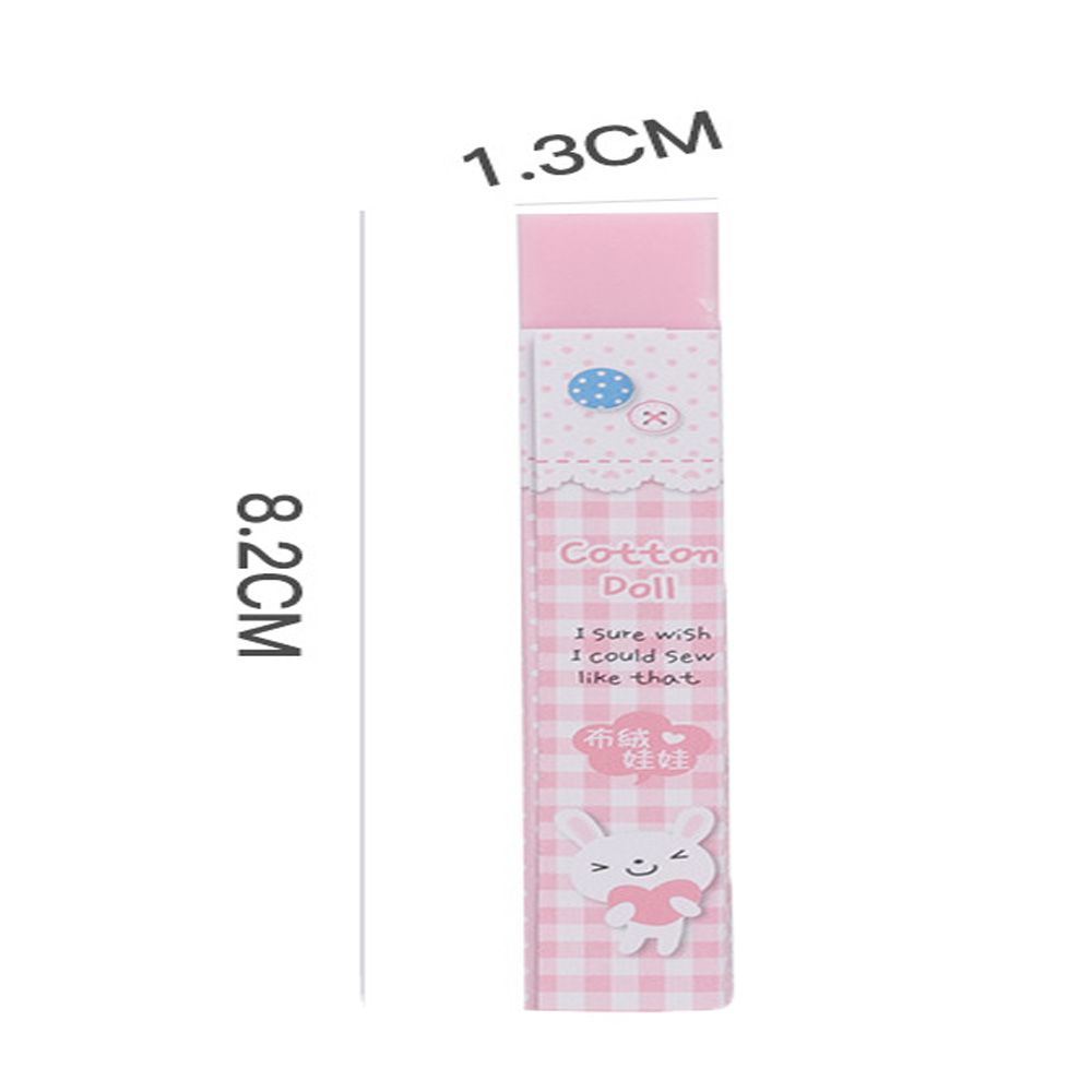 Kids Novelty Writing Drawing Erasers School Office Supplies Long Strip Eraser Stationery Tools