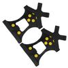10 Studs AntiSkid Snow Ice Climbing Shoe Spikes Ice Grips Cleats Crampons Shoes Cover(Crampon Non