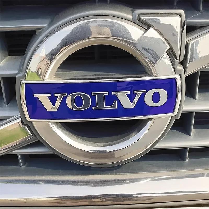For Volvo EX90 V60 V40 XC90 S60 XC60 V50 V90 V70 S90 XC40 S80 T6 ABS Car Steering Wheel Emblem Sticker Decoration Accessories
