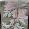 Used Beautiful item, kimono, obi, embroidery, pastel color, glossy
