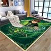 Ben 10 Cartoon Pattern Rug, Indoor/Outdoor Mat, for Picnic, Gameroom, Bedroom, Office, Living Room, Home Decor Carpet, Birthday Gift