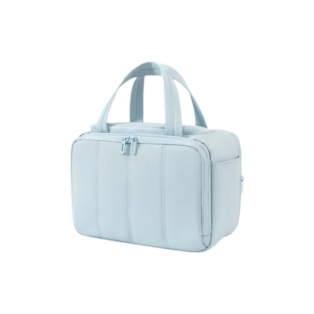 Dry-wet Separation Travel Toiletry Bag Large Capacity Women Cosmetic Tote Travel Use