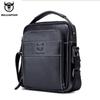 Brand Leather Retro Zipper Messenger Bag Men's Shoulder Bag Fashion Handsome Handbag Casual Men's Messenger Bag
