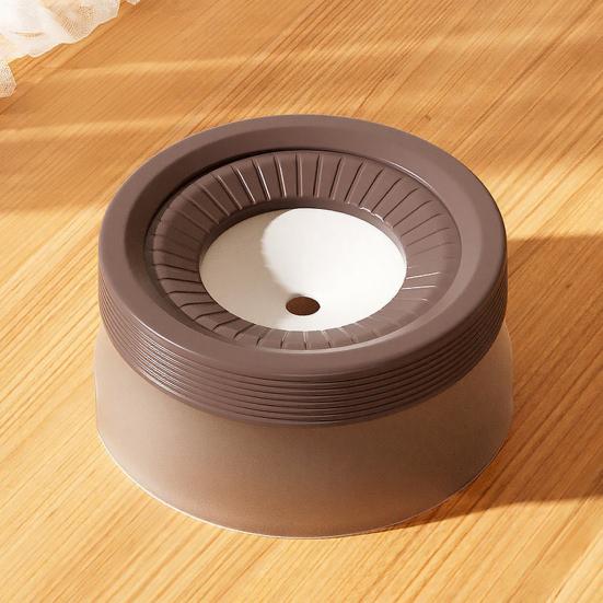 Медленная поилка для собак 1200 мл 600 мл Непроливайка Миска для воды для питомцев Конструкция с плавающим диском Без беспорядка Поилка для кошек и собак