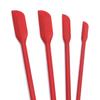 Beauty Spatula 4 PCS Makeup Spatula Mini Silicone for Cosmetics & Kitchen - 3 Sizes