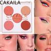 CAKAILA Пятицветные румяна Matte Rouge Blush