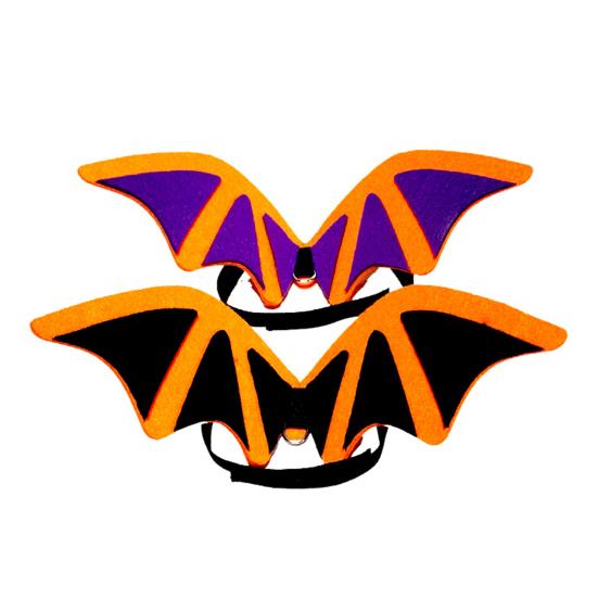 Костюм с крыльями, изящная работа, привлекательный костюм-трансформер с крыльями летучей мыши на Хэллоуин, товары для домашних животных