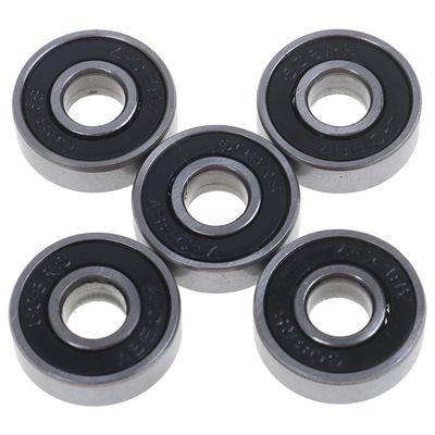 5 шт. черные Abec-7 608Rs скейтборд роликовые герметичные шарикоподшипники 8X22X7 мм