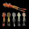 MUQZI Sports Accessory Artificial Squid Cuttlefish Shape Night Fishing Soft Lure Bait Tackle Accessory