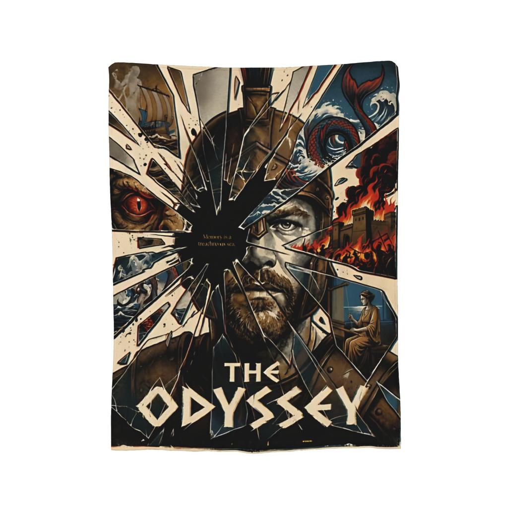 Movie The Odysseys Flannel Blankets Customized Throw Blankets for Home Hotel Sofa 150*125cm Bedspreads,