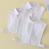 Business Striped Fake Collar for Mens Shirt Detachable Collars Womens Classic False Collar Female Removable Blouse Ties