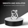 Max Load 4KG Multifunctional Rotating Display Stands Electric Turntable 360° Rotation Noiseless Rotating Table Jewelry Stand